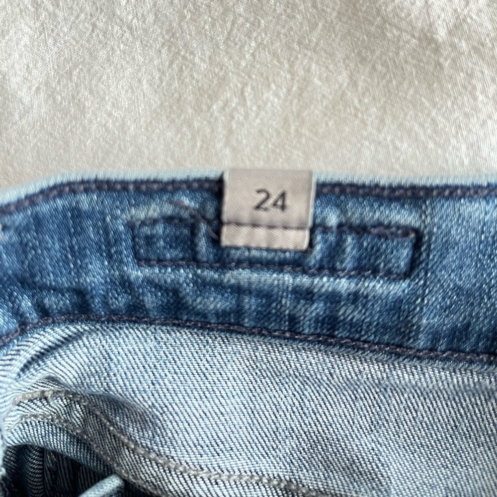 Citizens Of Humanity Rocket Crop High Rise Skinny Jeans Sz 24 Minimalist Classic - Picture 8 of 14
